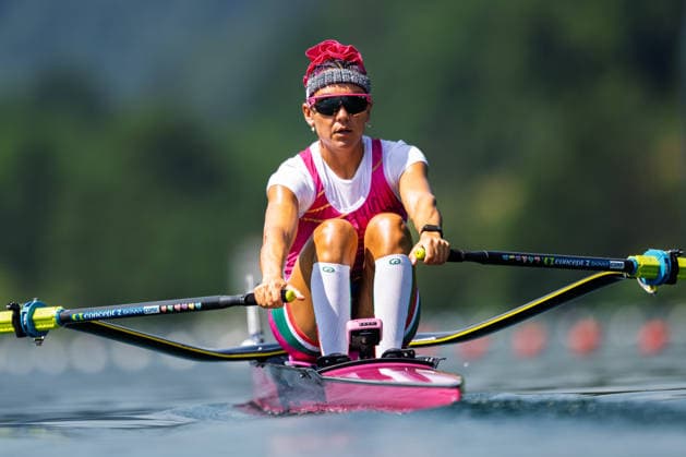 LUCERNE, SWITZERLAND - JUNE 26: Kenia Lechuga Alanis (Mexico) competing in the Lightweight Women s Single Sculls during the Lucerne Regatta - World Rowing Cup III at the Rotsee on June 26, 2026 in Lucerne, Switzerland. Lucerne Switzerland Copyright: xBEAUTIFULxSPORTS TobiasxLacknerx