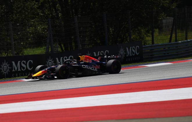 26.06.2026, Red Bull Ring, Spielberg, Formel 1 Großer Preis von Österreich 2026 , im Bild Max Verstappen (NLD), Oracle Red Bull Racing (Photo by Milan Klemenc Hasan Bratic DeFodi Images) - *** June 26, 2026, Red Bull Ring, Spielberg, 2026 Formula 1 Austrian Grand Prix; pictured: Max Verstappen (NLD), Oracle Red Bull Racing. Photo by Milan Klemenc, Hasan Bratic, DeFodi Images