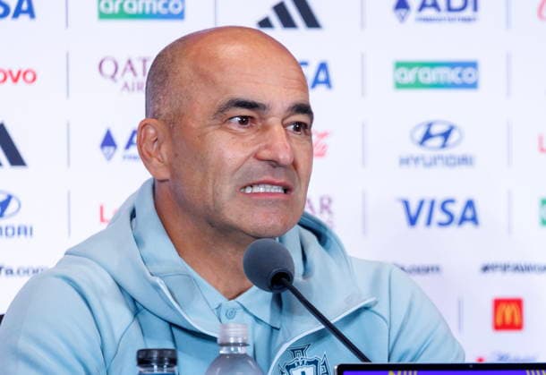 FIFA World Cup, WM, Weltmeisterschaft, Fussball 2026 - Portugal press conference, PK, Pressekonferenz Portugal head coach Roberto Martinez attends a press conference one day ahead of the FIFA World Cup 2026 group stage match between Colombia and Portugal in Miami, Florida, USA, 26 June 2026. MIAMI United States  Copyright: xCRISTOBALxHERRERA-ULASHKEVICHx
