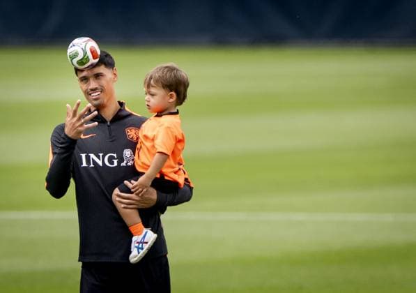 KANSAS CITY - Tijjani Reijnders of the Netherlands during a training session of the Dutch national team, Nationalteam at the KC Current Training Facility, on June 26, 2026, in Kansas City. The Dutch team is preparing for the match against Morocco during the FIFA World Cup, WM, Weltmeisterschaft, Fussball KOEN VAN WEEL ANP xVIxANPxSportx xxANPxIVx 562079603 originalFilename: 562079603.jpg