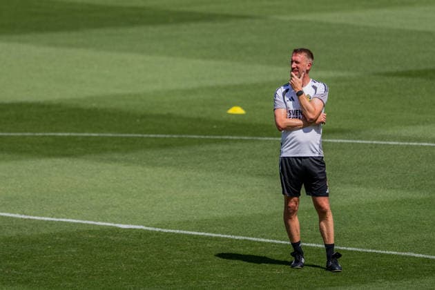 260626 Head coach Graham Potter of the Swedish national football team at a training session during day 16 of the FIFA World Cup, WM, Weltmeisterschaft, Fussball 2026 on June 26, 2026 in Dallas. Photo: Petter Arvidson BILDBYRAN kod PA PA1260 fotboll football soccer fotball vm fotbolls-vm fotball-vm fotbolls-vm 2026 fifa world cup 2026 träning practice training sverige sweden sverige a day 16 bbeng *** 260626 Head coach Graham Potter of the Swedish national soccer team at a training session on day 16 of the 2026 FIFA World Cup on June 26, 2026 in Dallas. Photo by Petter Arvidson, BILDBYRAN. Code: PA PA1260. soccer, football, soccer World Cup, 2026 FIFA World Cup, training, Sweden, Sweden national team, Day 16 bbeng  Copyright: PETTERxARVIDSON BB260626PA022