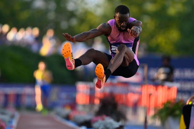 Croatia, Zagreb, 260626. Sportski park Mladost. Zagreb Meeting, 76th Boris Hanzekovic Memorial, long jump. In the photo: Jarrion Lawson. Photo: Ronald Gorsic CROPIX Zagreb Croatia Copyright: xxRonaldxGorsicx rg-zagreb_meeting109-260626