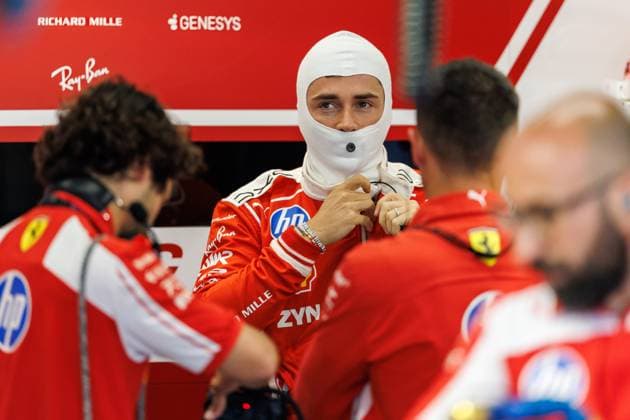 Charles Leclerc (Scuderia Ferrari HP, 16) in seiner Box, Grosser Preis von Oesterreich, Motorsport, Formel 1, Saison 2026, 26.06.2026 Grosser Preis von Oesterreich, Motorsport, Formel 1, Saison 2026, 26.06.2026 *** Charles Leclerc, Scuderia Ferrari, No. 16 in his pit, Austrian Grand Prix, Motorsports, Formula 1, 2026 Season, June 26, 2026, Austrian Grand Prix, Motorsports, Formula 1, 2026 Season, June 26, 2026 Copyright: xEibner-Pressefoto AlexanderxNeisx EP_ANS