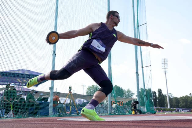 76th Boris Hanzekovic Memorial Kristjan Ceh of Slovenia competes in Men s Discus Throw during the 76th Boris Hanzekovic Memorial, part of the World Athletics Continental Tour Gold 2026 at Sports Park Mladost on June 26, 2026 in Zagreb, Croatia.  IgorxSoban PIXSELL