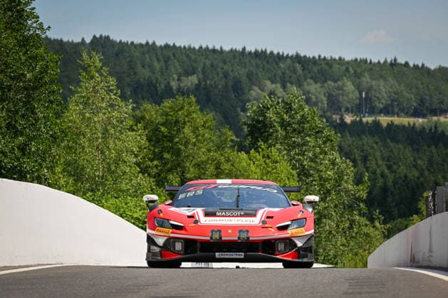 AUTOMOBILE : 24 Heures de SPA Francorchamps - 26 06 2026 71 Selected Car Racing (DEN) Ferrari 296 GT3 EVO (GOLD) driven by Frederik SCHANDORFF (DEN) Malte EBDRUP (DEN) Simon BIRCH (DEN) Conrad LAURSEN (DEN), during the CrowdStrike 24 Hours of SPA, 4th round of the GT World Challenge Europe Championship (SRO) on the Spa-Francorchamps circuit in Belgium The 26th June 2026. SPA-FRANCORCHAMPSBelgium  Copyright: xMPSxAGENCYx