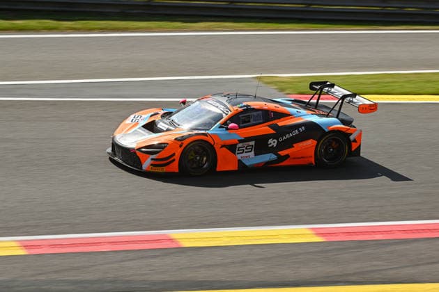 AUTOMOBILE : 24 Heures de SPA Francorchamps - 26 06 2026 59 Garage 59 (GBR) McLaren 720S GT3 EVO (PRO) driven by Joseph LOAKE (GBR) Dean MACDONALD (GBR) Marvin KIRCHHÖFER (GER), during the CrowdStrike 24 Hours of SPA, 4th round of the GT World Challenge Europe Championship (SRO) on the SPA Francorchamps circuit in Belgium The 25th June 2026. SPA-FRANCORCHAMPSBelgium  Copyright: xMPSxAGENCYx