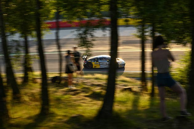 AUTOMOBILE : 24 Heures de SPA Francorchamps - 26 06 2026 66 Tresor Attempto Racing (GER) Audi R8 LMS GT3 EVO II (SILVER) driven by Rocco MAZZOLA (ITA) Sebastian oGAARD (DEN) Ariel LEVI (ISR) Mark KASTELIC (SLO), during the CrowdStrike 24 Hours of SPA, 4th round of the GT World Challenge Europe Championship (SRO) on the Spa-Francorchamps circuit in Belgium The 25th June 2026. SPA-FRANCORCHAMPSBelgium  Copyright: xMPSxAGENCYx