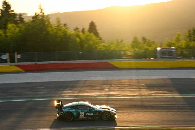 AUTOMOBILE : 24 Heures de SPA Francorchamps - 26 06 2026 700 Comtoyou Racing (BEL) Aston Martin Vantage AMR GT3 EVO (PRO-AM) driven by Nicolas BAERT (BEL) Xavier KNAUF (BEL) GrÃ gory SERVAIS (BEL) Sarah BOVY (BEL), during the CrowdStrike 24 Hours of SPA, 4th round of the GT World Challenge Europe Championship (SRO) on the SPA Francorchamps circuit in Belgium The 25th June 2026. SPA-FRANCORCHAMPSBelgium  Copyright: xMPSxAGENCYx