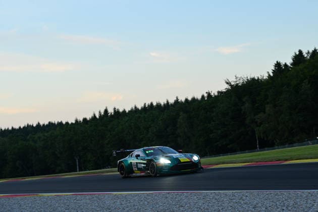 AUTOMOBILE : 24 Heures de SPA Francorchamps - 26 06 2026 700 Comtoyou Racing (BEL) Aston Martin Vantage AMR GT3 EVO (PRO-AM) driven by Nicolas BAERT (BEL) Xavier KNAUF (BEL) GrÃ gory SERVAIS (BEL) Sarah BOVY (BEL), during the CrowdStrike 24 Hours of SPA, 4th round of the GT World Challenge Europe Championship (SRO) on the SPA Francorchamps circuit in Belgium The 25th June 2026. SPA-FRANCORCHAMPSBelgium  Copyright: xMPSxAGENCYx