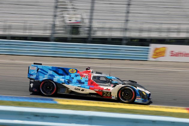 Sheldon van der Linde (RSA) Dries Vanthoor (BEL) BMW M Hybrid V8 24, 1. freie Training, 6 Stunden Watkins Glen, IMSA Rennserie, 26.06.2026, Staat New York, USA, GTP Klasse *** Sheldon van der Linde RSA Dries Vanthoor BEL BMW M Hybrid V8 24, 1 free practice session, 6 Hours of Watkins Glen, IMSA Series, June 26, 2026, New York State, USA, GTP class