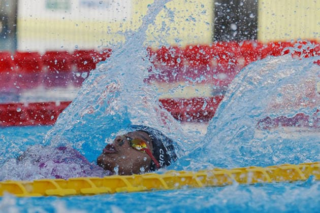 Sara Curtis from Italy at the 62 th Trofeo Settecolli at Foro Italico in Rome, Italy Friday, June 26, 2026. - swimming .  Copyright: xGianxMattiaxD Alberto LaPressex