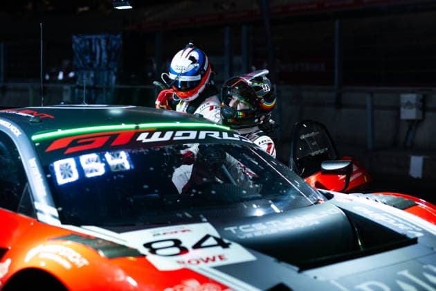 AUTO - GT WORLD CHALLENGE EUROPE ENDURANCE CUP - 24 HOURS OF SPA 2026 WINKELHOCK, Markus (GER), Eastalent Racing, Audi R8 LMS GT3 EVO II 84, PRO, portrait, REICHER, Simon (AUT), Eastalent Racing, Audi R8 LMS GT3 EVO II 84, PRO, portrait, during the CrowdStrike 24 Hours of Spa 2026, 3rd round of the GT World Challenge Europe Endurance Cup 2026, from June 25 to 28, 2026 on the Circuit de Spa-Francorchamps, in Stavelot, Belgium - StavelotBelgium  Copyright: xMariusxHeckerx
