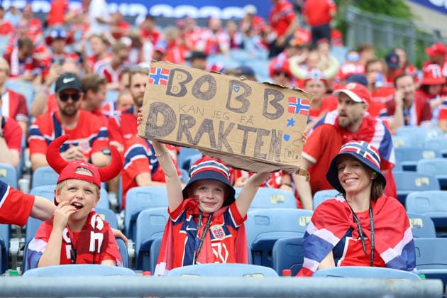 Norway s supporters react ahead of a FIFA 2026 World Cup soccer match between Norway and France at Boston Stadium, USA, 26 June 2026. Norway vs France !ACHTUNG: NUR REDAKTIONELLE NUTZUNG!  Copyright: xOctavioxGuzmánx GRAF6555 20260626-55020721866_1