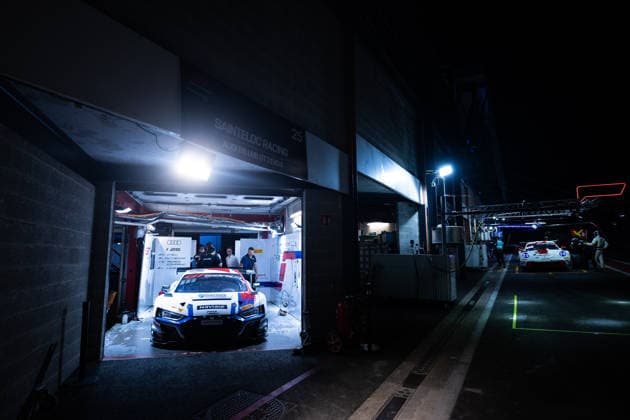 AUTO - GT WORLD CHALLENGE EUROPE ENDURANCE CUP - 24 HOURS OF SPA 2026 25, PEREZ COMPANC, Ezequiel (ARG), CHELI, Etienne (FRA), KLYMENKO, Ivan (UKR), LEGERET, Lucas (FRA), Sainteloc Racing, Audi R8 LMS GT3 EVO II, SILVER, action, during the CrowdStrike 24 Hours of Spa 2026, 3rd round of the GT World Challenge Europe Endurance Cup 2026, from June 25 to 28, 2026 on the Circuit de Spa-Francorchamps, in Stavelot, Belgium - StavelotBelgium  Copyright: xMariusxHeckerx