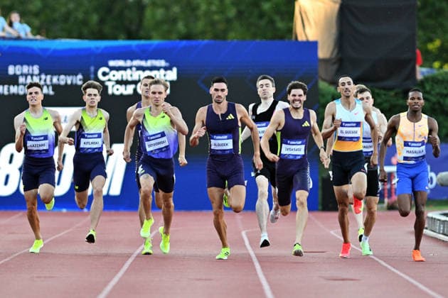 Zagreb, 260626. Sportski park Mladost. Zagreb Meeting, 76th Boris Hanzekovic memorial. In the photo: Men s 800 m race. Photo: Damir Krajac CROPIX Zagreb Croatia Copyright: xxDamirxKrajacx dk_zagreb_meeting212-260626
