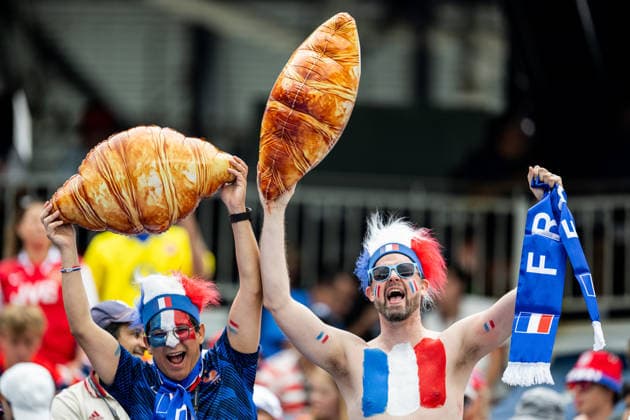 Football, 2026 FIFA World Cup, Norway v France, fans before the match
