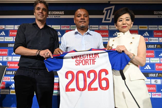 Football, France, Olympique Lyonnais press conference