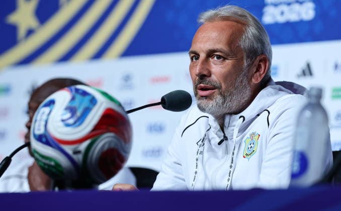Football, 2026 FIFA World Cup, DR Congo national team, press conference