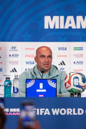 press conference, PK, Pressekonferenz Portugal Roberto Martinez of the Portugal national team, Nationalteam during press conference at the Miami Stadium in Miami , United States, this Wednesday, June 26, 2026. MIAMI Columbia Park FLORIDA UNITED OF AMERICA Copyright: xvanessaxcarvalhox