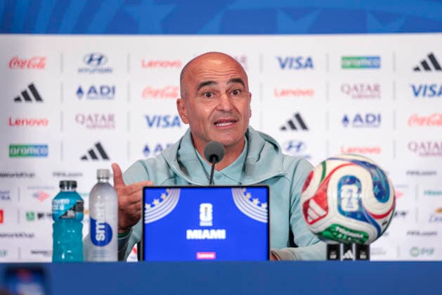 press conference, PK, Pressekonferenz Portugal Roberto Martinez of the Portugal national team, Nationalteam during press conference at the Miami Stadium in Miami , United States, this Wednesday, June 26, 2026. MIAMI Columbia Park FLORIDA UNITED OF AMERICA Copyright: xvanessaxcarvalhox