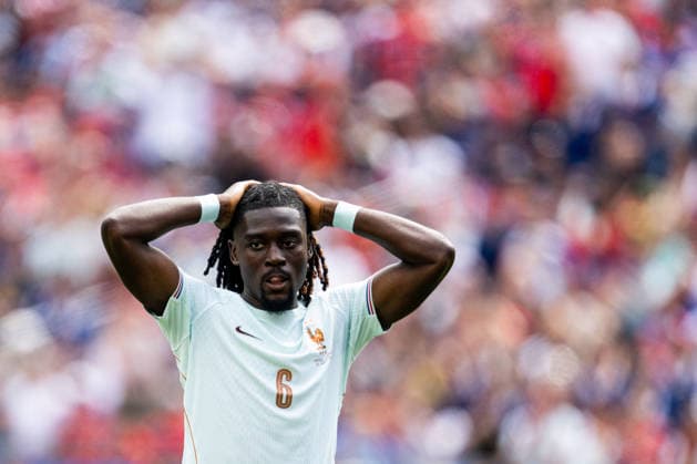 260626 Manu Kone of France during the FIFA World Cup, WM, Weltmeisterschaft, Fussball 2026 group stage football match between Norway and France on June 26, 2026 in Foxborough. Photo: Jon Olav Nesvold BILDBYRAN COP 217 VG0967 bbeng fotboll football soccer fotball vm fotbolls-vm fotball-vm fotbolls-vm 2026 fifa world cup 2026 norge norway frankrike france boston *** June 26, 2026: Manu Kone of France during the 2026 FIFA World Cup group stage soccer match between Norway and France on June 26, 2026 in Foxborough. Photo by Jon Olav Nesvold. BILDBYRAN COP 217 VG0967 bbeng soccer football fotball World Cup soccer World Cup 2026 FIFA World Cup 2026 Norway Francekrike france boston  Copyright: JONxOLAVxNESVOLD BB260626JE037