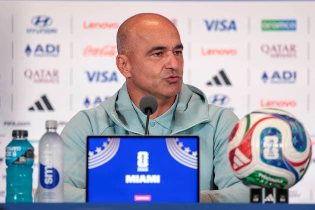 June 26, 2026, Miami, Florida, USA: Roberto MartoÂ­nez of the Portugal national team, Nationalteam during press conference, PK, Pressekonferenz at the Miami Stadium in Miami , United States, this Wednesday, June 26, 2026. Miami USA - ZUMAc233 0860136072st Copyright: xVanessaxCarvalhox