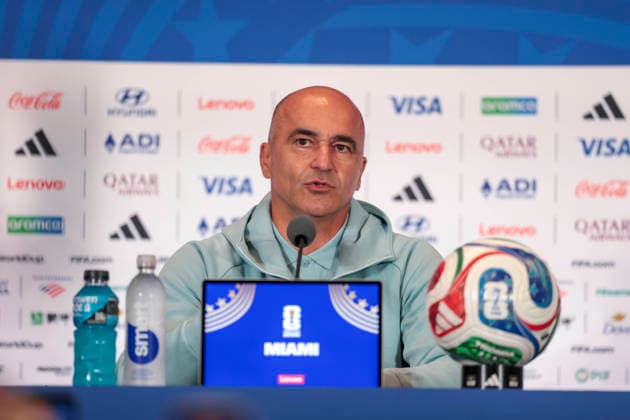 June 26, 2026, Miami, Florida, USA: Roberto MartoÂ­nez of the Portugal national team, Nationalteam during press conference, PK, Pressekonferenz at the Miami Stadium in Miami , United States, this Wednesday, June 26, 2026. Miami USA - ZUMAc233 0860136077st Copyright: xVanessaxCarvalhox