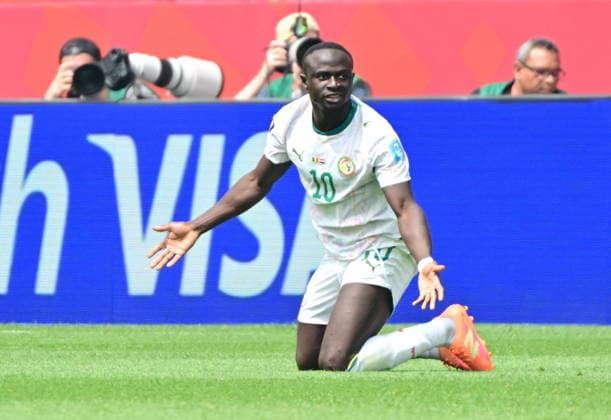 RECORD DATE NOT STATED FIFA World Cup, WM, Weltmeisterschaft, Fussball 2026 - Group I - Senegal vs Iraq Sadio Mane of Senegal gestures during the FIFA World Cup 2026 group stage match Senegal against Iraq, in Toronto, Canada, 26 June 2026. TORONTO United States  Copyright: xEDUARDOxLIMAx