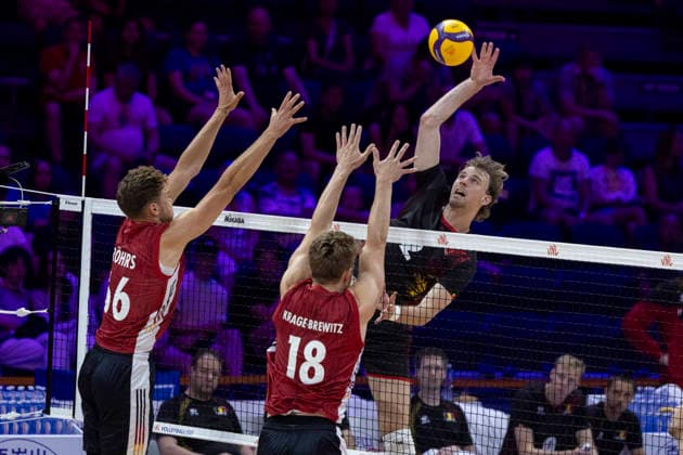 Volleyball, FIVB Nations League, Belgium v Germany