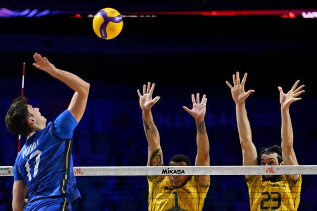 Volleyball, FIVB Nations League, Brazil v Italy