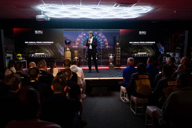 AUTO - GT WORLD CHALLENGE EUROPE ENDURANCE CUP - 24 HOURS OF SPA 2026 Stephane Ratel, during the annual SRO press conference, PK, Pressekonferenz during the CrowdStrike 24 Hours of Spa 2026, 3rd round of the GT World Challenge Europe Endurance Cup 2026, from June 25 to 28, 2026 on the Circuit de Spa-Francorchamps, in Stavelot, Belgium - StavelotBelgium  Copyright: xMariusxHeckerx
