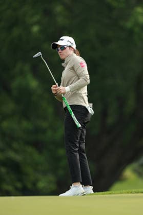 KPMG Women™s PGA, Golf Herren Championship 2026 CHASKA, MINNESOTA - JUNE 26: Leona Maguire of Ireland plays her putt on the sixth green during the second round of the KPMG Women™s PGA Championship 2026 at Hazeltine National Golf Club in Chaska, Minnesota, USA Friday, June 26, 2026. Chaska Minnesota United States  Copyright: xJorgexLemusx originalFilename:lemus-kpmgwome260626_np8jq.jpg