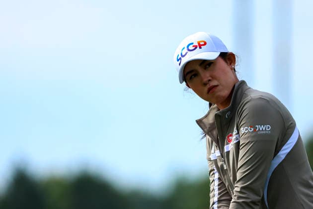 June 26, 2026, Chaska, Minnesota, United States: PAJAREE ANANNARUKARN prepares for a drive at hole nine. This is the second day of the 2026 KPMG WomenÃ¢â‚¬â ¢s PGA, Golf Herren Championship at Hazeltine National Golf Course in Chaska Minnesota. Chaska United States - ZUMAt166 20260626_zsp_t166_030 Copyright: xMichaelxTurnerx