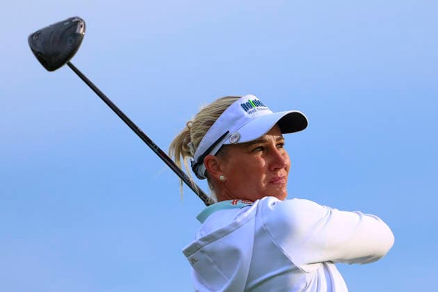 June 26, 2026, Chaska, Minnesota, United States: RYANN OÃ¢â‚¬â ¢TOOLE looks on after a drive at hole eleven. This is the second day of the 2026 KPMG WomenÃ¢â‚¬â ¢s PGA, Golf Herren Championship at Hazeltine National Golf Course in Chaska Minnesota. Chaska United States - ZUMAt166 20260626_zsp_t166_034 Copyright: xMichaelxTurnerx