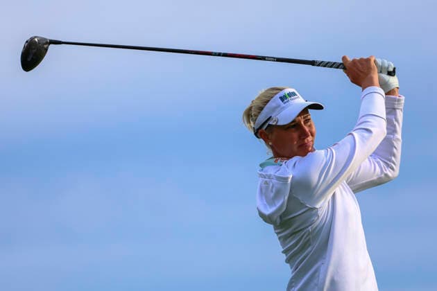 June 26, 2026, Chaska, Minnesota, United States: RYANN OÃ¢â‚¬â ¢TOOLE tees off at hole eleven. This is the second day of the 2026 KPMG WomenÃ¢â‚¬â ¢s PGA, Golf Herren Championship at Hazeltine National Golf Course in Chaska Minnesota. Chaska United States - ZUMAt166 20260626_zsp_t166_035 Copyright: xMichaelxTurnerx