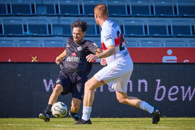 Football, Legends Match, VfR Aalen v VfB Stuttgart
