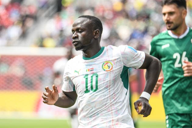 Senegal national team, Nationalteam vs Iraq National Team. FIFA World Cup, WM, Weltmeisterschaft, Fussball 2026 Group I match. Sadio MANE (10) during the match played between the National Teams of Senegal and Iraq. FIFA World Cup 2026 Group E match, played on 26.06.26 at the Toronto Stadium in Toronto, Ontario, Canada. Photo Jose Campos PMEimages Toronto Ontario Canada Copyright: xJosexCamposx xPMEimagesx