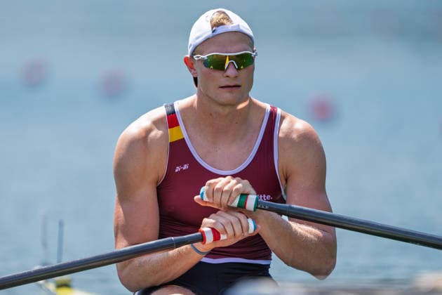 LUCERNE, SWITZERLAND - JUNE 26: Oliver Zeidler of Germany competing in the Men s Single Sculls during the Lucerne Regatta - World Rowing Cup III at the Rotsee on June 26, 2026 in Lucerne, Switzerland. Lucerne Switzerland Copyright: xBEAUTIFULxSPORTS TobiasxLacknerx