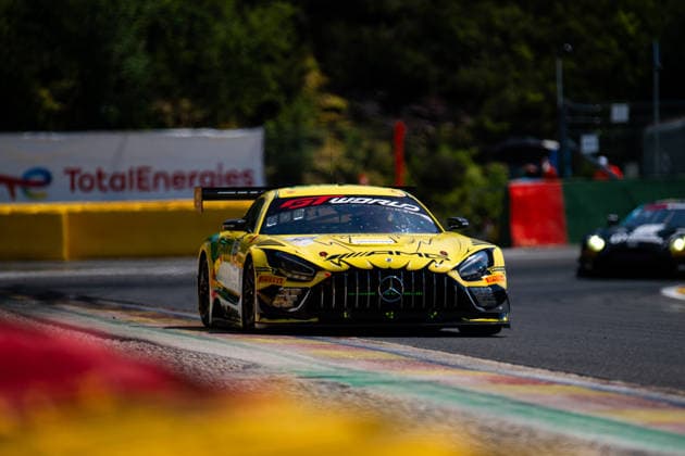 AUTO - GT WORLD CHALLENGE EUROPE ENDURANCE CUP - 24 HOURS OF SPA 2026 48, AUER, Lucas (AUT), STOLZ, Luca (GER), ENGEL, Maro (GER), Mercedes-AMG Team MANN-FILTER, Mercedes-AMG GT3 EVO, PRO, action,during the CrowdStrike 24 Hours of Spa 2026, 3rd round of the GT World Challenge Europe Endurance Cup 2026, from June 25 to 28, 2026 on the Circuit de Spa-Francorchamps, in Stavelot, Belgium - StavelotBelgium  Copyright: xMariusxHeckerx