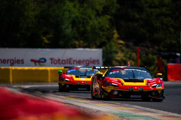 AUTO - GT WORLD CHALLENGE EUROPE ENDURANCE CUP - 24 HOURS OF SPA 2026 51, ROVERA, Alessio (ITA), MOSCA, Tommaso (ITA), NIELSEN, Nicklas (DEN), AF Corse, Ferrari 296 GT3 EVO, PRO, action,during the CrowdStrike 24 Hours of Spa 2026, 3rd round of the GT World Challenge Europe Endurance Cup 2026, from June 25 to 28, 2026 on the Circuit de Spa-Francorchamps, in Stavelot, Belgium - StavelotBelgium  Copyright: xMariusxHeckerx