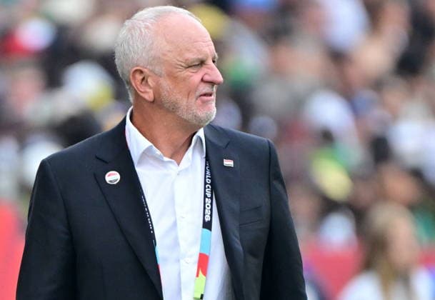 RECORD DATE NOT STATED FIFA World Cup, WM, Weltmeisterschaft, Fussball 2026 - Group I - Senegal vs Iraq Iraq s head coach Graham Arnold looks on during the FIFA World Cup 2026 group stage match Senegal against Iraq, in Toronto, Canada, 26 June 2026. TORONTO United States  Copyright: xEDUARDOxLIMAx