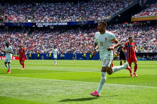 260626 Kylian Mbappe of France during the FIFA World Cup, WM, Weltmeisterschaft, Fussball 2026 group stage football match between Norway and France on June 26, 2026 in Foxborough. Photo: Jon Olav Nesvold BILDBYRAN COP 217 VG0967 bbeng fotboll football soccer fotball vm fotbolls-vm fotball-vm fotbolls-vm 2026 fifa world cup 2026 norge norway frankrike france boston *** 260626 Kylian Mbappé of France during the 2026 FIFA World Cup group stage soccer match between Norway and France on June 26, 2026 in Foxborough. Photo by Jon Olav Nesvold. BILDBYRAN COP 217 VG0967 bbeng soccer football fotball World Cup soccer World Cup 2026 FIFA World Cup 2026 Norway Francekrike france boston  Copyright: JONxOLAVxNESVOLD BB260626JE055