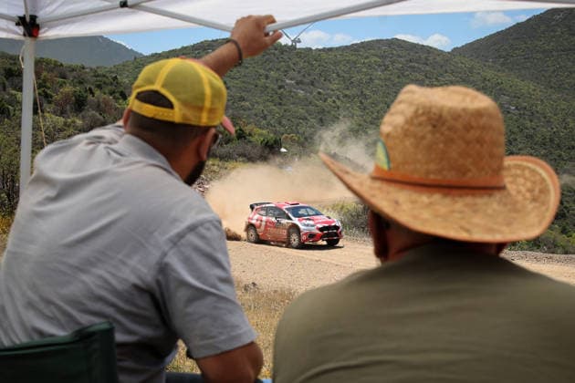 EKO Acropolis Rally Greece ATHENS, GREECE - JUNE 26: Turkish national rally driver Ali Turkkan and his co-driver Oytun Albayrak compete on the eighth round of the FIA World Rally Championship WRC, Motorsport Rallye, WM during the first day of the EKO Acropolis Rally Greece in Stiri village of Athens, Greece on June 26, 2026. Ayhan Mehmet Anadolu Athens Greece. Editorial use only. Please get in touch for any other usage.  Copyright: x2026xAnadoluxAyhanxMehmetx