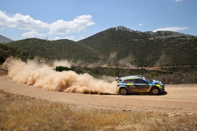 EKO Acropolis Rally Greece ATHENS, GREECE - JUNE 26: Pilots compete on the eighth round of the FIA World Rally Championship WRC, Motorsport Rallye, WM during the first day of the EKO Acropolis Rally Greece in Stiri village of Athens, Greece on June 26, 2026. Ayhan Mehmet Anadolu Athens Greece. Editorial use only. Please get in touch for any other usage.  Copyright: x2026xAnadoluxAyhanxMehmetx