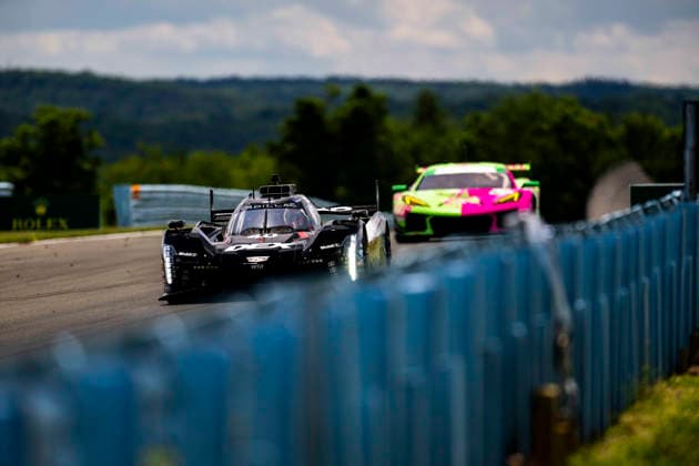 AUTO - 6 HOURS OF THE GLEN 2026 40 DELETRAZ Louis (che), TAYLOR Jordan (usa), Cadillac Wayne Taylor Racing, Cadillac V-Series.R, action during the Six Hours of the Glen 2026, 6th round of the 2026 IMSA WeatherTech SportsCar Championship, from June 26 to 28 on the Watkins Glen International in Watkins Glen, New York, United States of America - Watkins GlenUnited States  Copyright: xFabrizioxBoldonix