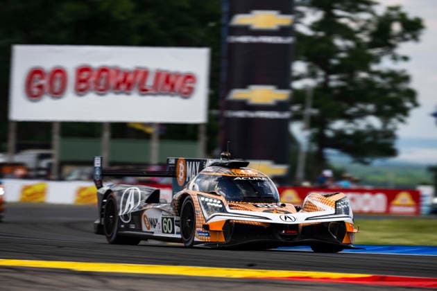 AUTO - 6 HOURS OF THE GLEN 2026 60 BLOMQVIST Tom (gbr), BRAUN Colin (usa), Acura Meyer Shank Racing with Curb-Agajanian, Acura ARX-06, action during the Six Hours of the Glen 2026, 6th round of the 2026 IMSA WeatherTech SportsCar Championship, from June 26 to 28 on the Watkins Glen International in Watkins Glen, New York, United States of America - Watkins GlenUnited States  Copyright: xFabrizioxBoldonix