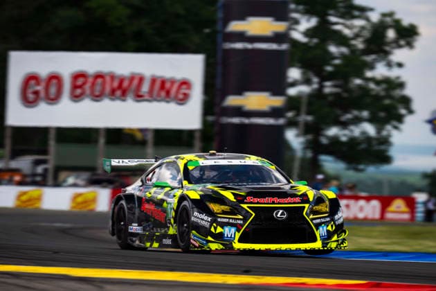 AUTO - 6 HOURS OF THE GLEN 2026 12 TELITZ Aaron (usa), PEDERSEN Benjamin (usa), MONTECALVO Frankie (usa), Vasser Sullivan Racing, Lexus RC F GT3, action during the Six Hours of the Glen 2026, 6th round of the 2026 IMSA WeatherTech SportsCar Championship, from June 26 to 28 on the Watkins Glen International in Watkins Glen, New York, United States of America - Watkins GlenUnited States  Copyright: xFabrizioxBoldonix
