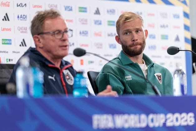 Football, 2026 FIFA World Cup, Austria national team, press conference