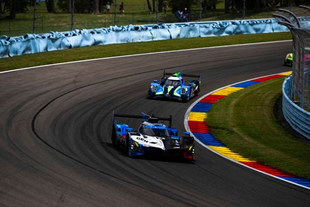 AUTO - 6 HOURS OF THE GLEN 2026 24 VAN DER LINDE Sheldon (zaf), VANTHOOR Dries (bel), BMW M Team WRT, BMW M Hybrid V8, action during the Six Hours of the Glen 2026, 6th round of the 2026 IMSA WeatherTech SportsCar Championship, from June 26 to 28 on the Watkins Glen International in Watkins Glen, New York, United States of America - Watkins GlenUnited States  Copyright: xFabrizioxBoldonix