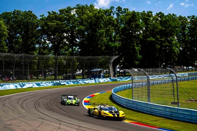 AUTO - 6 HOURS OF THE GLEN 2026 70 IRIBE Brendan (usa), MILLROY Ollie (gbr), EVANS Jaxon (nzl), Inception Racing, Ferrari 296 GT3 Evo, action during the Six Hours of the Glen 2026, 6th round of the 2026 IMSA WeatherTech SportsCar Championship, from June 26 to 28 on the Watkins Glen International in Watkins Glen, New York, United States of America - Watkins GlenUnited States  Copyright: xFabrizioxBoldonix